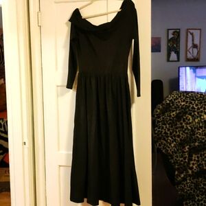 Formal black dress